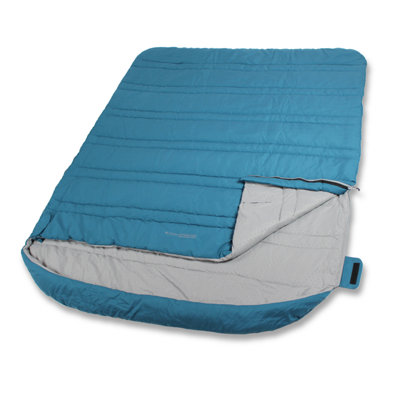 B&Q -  Sunstar Double 200 Sleeping BagBlue Coral
