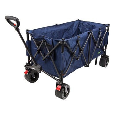 B&Q -  Camping Wagon Trolley With Detachable Wheels