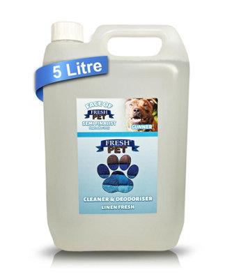 B&Q -  Fresh Pet Disinfectant 5L Linen Fresh