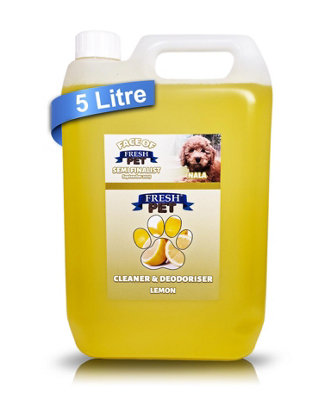 Trade Chemicals Fresh Pet Disinfectant 5L Lemon from B&Q