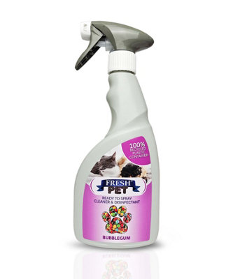 Trade Chemicals Fresh Pet DisinfectantReady To Spray Bubblegum 500Ml