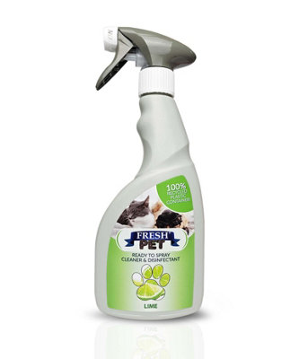 Trade Chemicals Fresh Pet DisinfectantReady To Spray Lime 500Ml