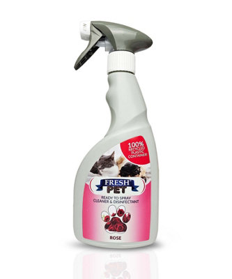 Trade Chemicals Fresh Pet DisinfectantReady To Spray Rose 500Ml