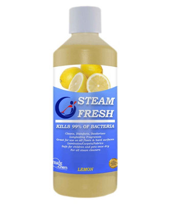 B&Q -  Steam Fresh Steam Cleaner Detergent Lemon