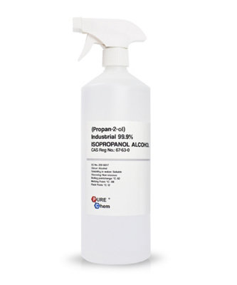 Trade Chemicals Pure Chem Isopropanol 99% (Ipa) 1L Spray from B&Q