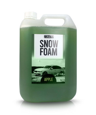B&Q -  Snow Foam Car Shampoo Vehicle Cleaner 5L Jerry Apple Scented Ultra