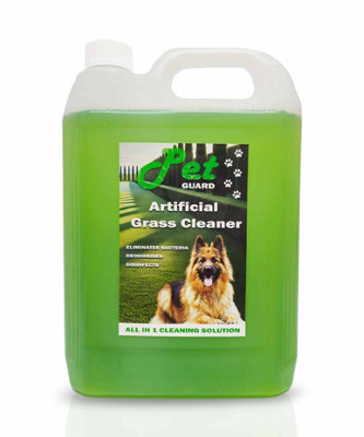Trade Chemicals Pet Guard All-In-1 Artificial Grass Cleaner 5L Dog Pet Eliminates Bacteria Deodorises Disinfects