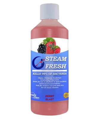 B&Q -  Steam Fresh Steam Cleaner Detergent Berry Blast