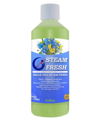 B&Q -  Steam Fresh Steam Cleaner Detergent Floral