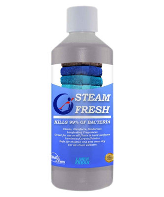 B&Q -  Steam Fresh Steam Cleaner Detergent Linen Fresh
