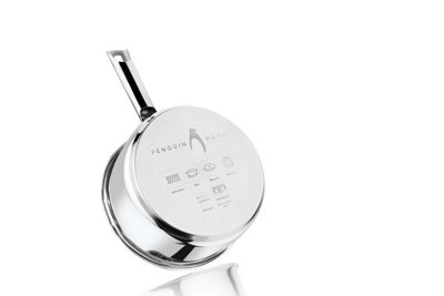 Penguin Home  Professional Induction-Safe Saucepan With Lid from B&Q