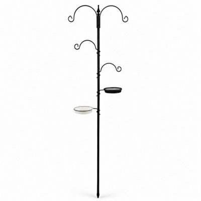 B&Q -  Wild Bird Decorative Feeding Station With Feeder Tray & Bath