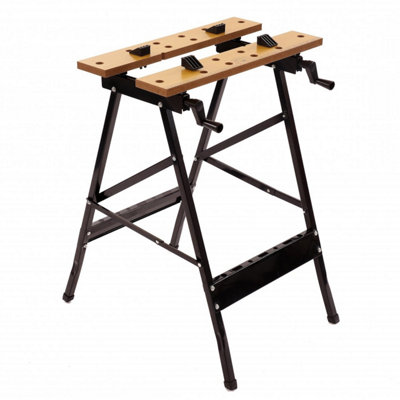 B&Q -  Folding Foldable Trestle Work Bench Workbench Portable 100Kg