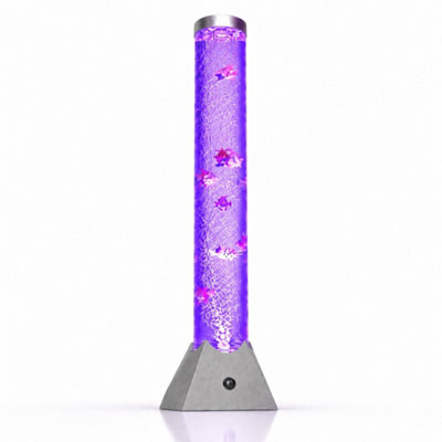 B&Q -  120Cm Colour Changing Led Water Bubble Fish Novelty Lamp