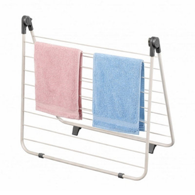 Oypla Over Bath Clothes Laundry Airer Drying Rack Washing With 10M Drying Space from B&Q