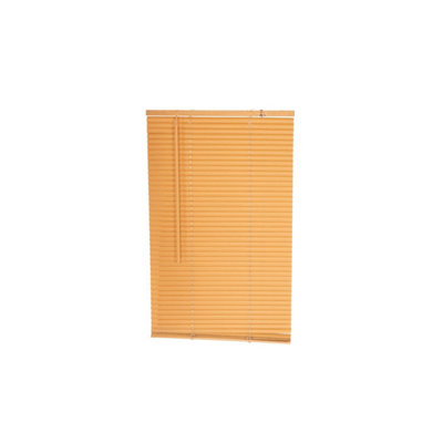 B&Q -  60 X 150Cm Pvc Teak Wood Effect Home Office Venetian Window Blinds