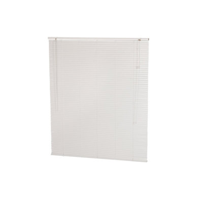 Oypla 120 X 150Cm Aluminium White Home Office Venetian Window Blinds With Fixings from B&Q