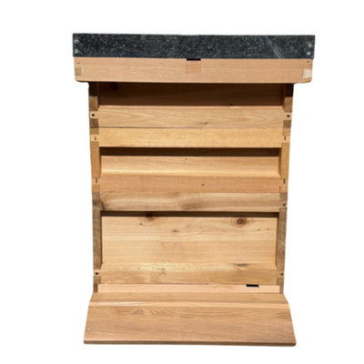 Hagens Beekeeping Na230 National Complete Hive Kit With Frames & Wax FoundationCedar from B&Q