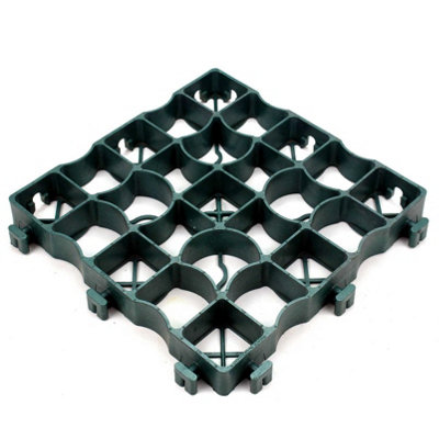 Ecogrid E40 Gravel/grass Paving Grids- Ground Stabilisation Driveway Pathway Tiles (20 Square Metre) from B&Q