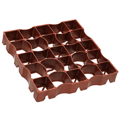 Ecogrid E50 Gravel/grass Paving Grids- Ground Stabilisation Driveway Pathway Tiles (54.66 Square Metre) from B&Q