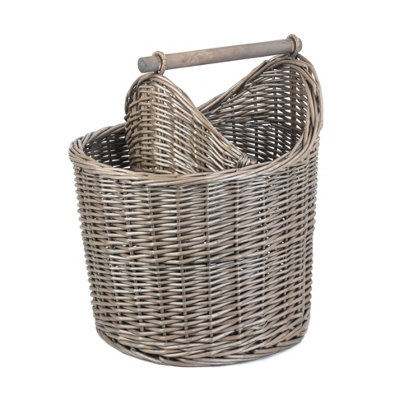 Red Hamper H126 Wicker Bathroom Basket from B&Q