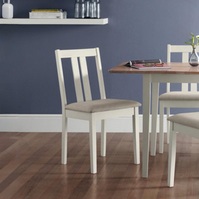 B&Q -  Rufford Dining Chair (Set Of 2)Ivory