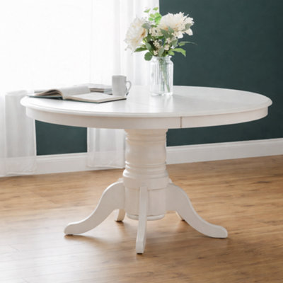 Julian Bowen Stanmore 100cm Ivory Dining Table - Image 5