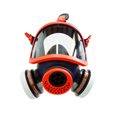  - Full Face Mask Fitted With 2 X A2P3 Replaceable Cartridges. Supplied In Canvas Carry Bag