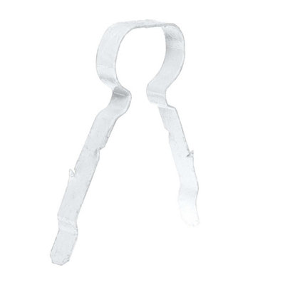 B&Q -  FireclipDoubleWhite9-11mm (1Lcw9112)(Cc5X2)(Pack Qty 100)100