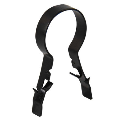 B&Q -  SuperclipBlack23-25mm (1Lsb2325)(Cc10)(Pack Qty 25)25