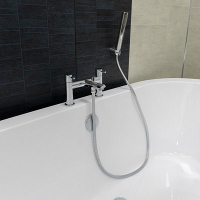  - Eliseo Ricci Curve Bath Shower Mixer