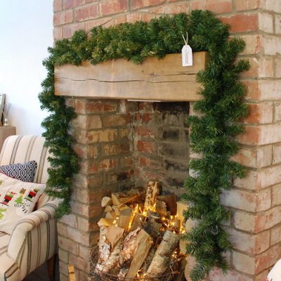 Samuel Alexander Unisex Green 270Cm (9Ft) X 30Cm Pine Christmas Garland Decoration Extra Full In | Size: 270 Cm (9Ft) X 30 Cm - Image 6