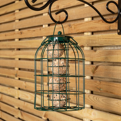 Samuel Alexander Pack Of 4  Wild Bird Fat Ball Feeder With Squirrel Guard from B&Q