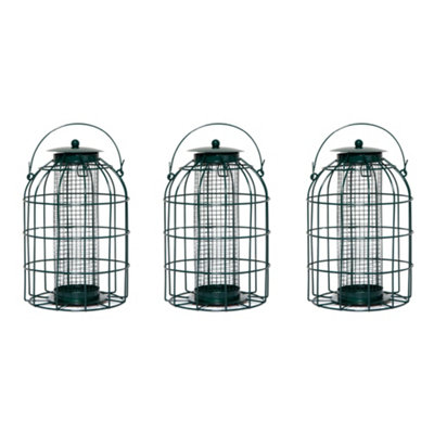Nature's Market Wild Bird Nut Feeder with Squirrel Guard - Metal - 3 Pack - Image 7
