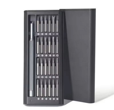 Gobest Precision Screwdriver Set 25 PcsTorxPhHexSlStarTriangleY from B&Q