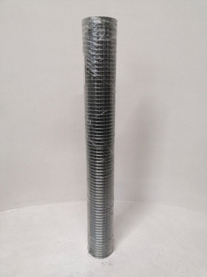Inspirational Gifting 90Cm Tall Aviary Wire Mesh Galvanised Bird Fencing 1/2 Inch Square6M Roll from B&Q
