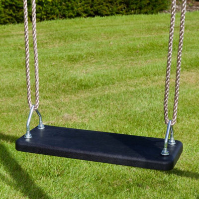 Rebo Heavy Duty Solid Rubber Swing Seat from B&Q