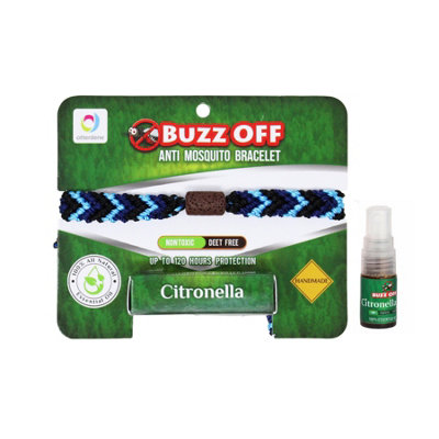  - Buzz Off Deet Free Natural Mosquito Repellent Bracelet