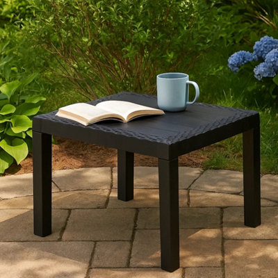 Plastic Rattan Garden Camping Outdoor Coffee Table - - Image 3