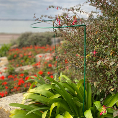 B&Q -  Garden Metal Plant Support Hoop Bow System 45Cm X 60Cm (Pack Of 2)