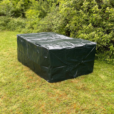 Garden Selections Waterproof 6 Seater Garden Cube Rattan Furniture Set Cover (2.2M) from B&Q