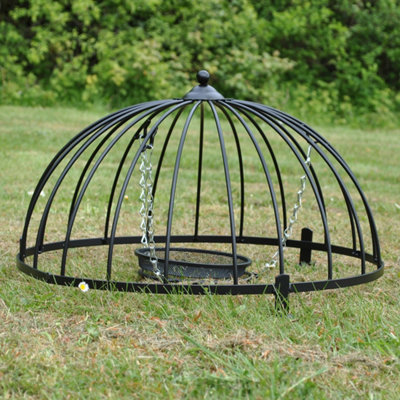 Selections Metal Ground Bird Feeder Haven Cage from B&Q