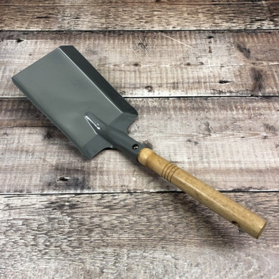 Selections Fireside Ash & Coal Shovel In French Grey from B&Q