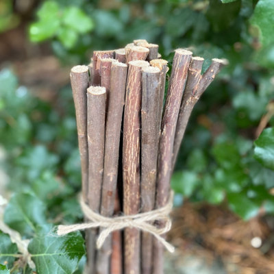 Selections Willow Pea & Bean Garden Plant Support Sticks (120Cm)Pack Of 20 from B&Q