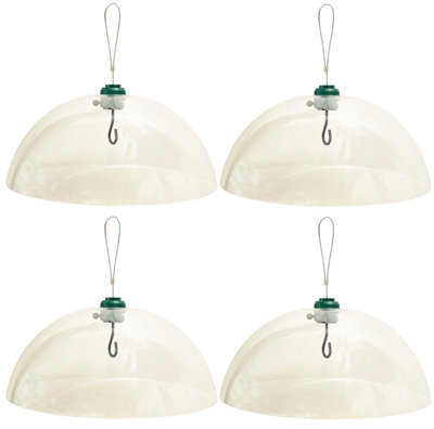 Selections Squirrel Proof Baffle Protection For Wild Bird Feeders (Set Of 4) from B&Q