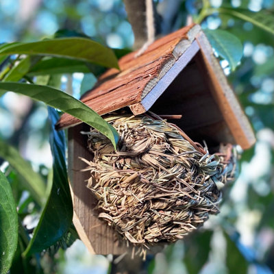 Selections Woven House Martin Bird Nester With Roof - Image 3