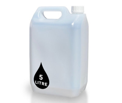 B&Q -  5L Jerry Can Plastic Water Carrier Container For Storage Of Liquids Ingredients Chemicals Fuel Natural