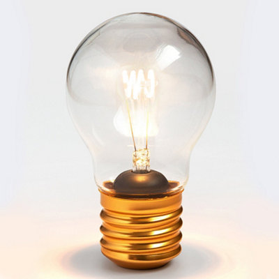 B&Q -  Rechargeable Cordless Light Bulb Table Lamp Battery Powered