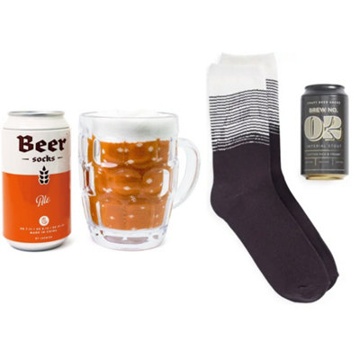 Suck UK Mens Socks In A Can & Men's Craft Socks from B&Q