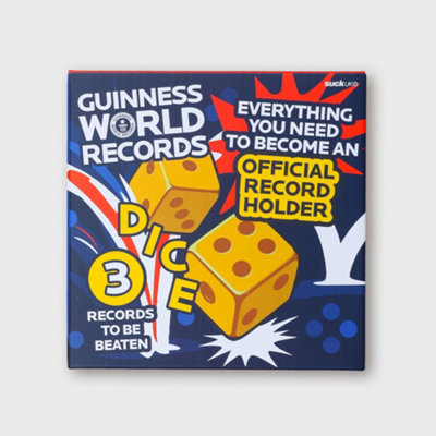 Suck Uk Unisex Multicolor Record Breaker Dice Kit - Guinness World Records Game - Image 3
